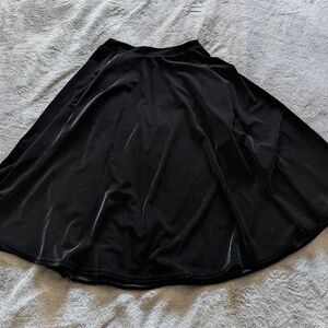 Black Milk Velvet Midi Skirt